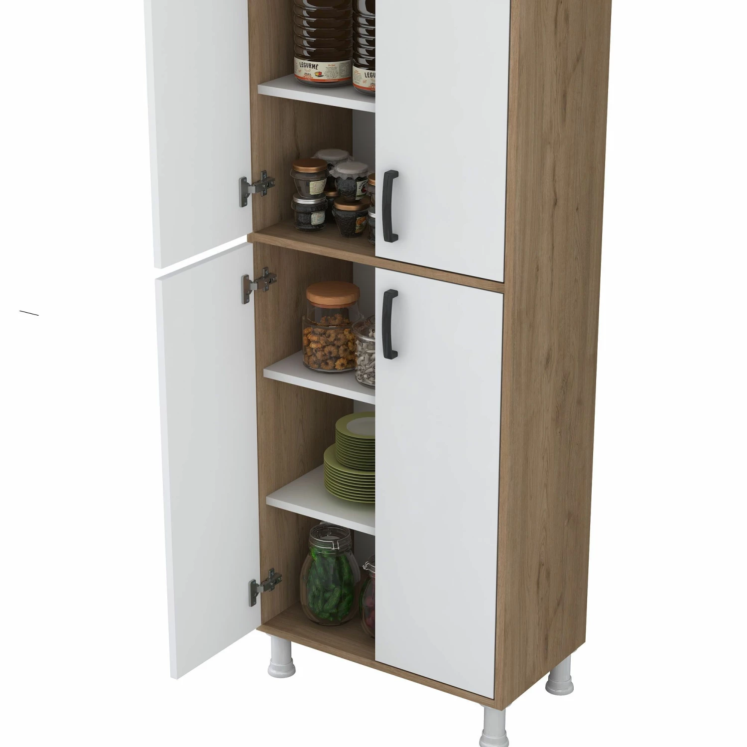 Locelso Multi Purpose Cabinet" | Epaisseur 18mm | Chêne Blanc 4 Locelso Multi Purpose Cabinet" | Epaisseur 18mm | Chêne Blanc – Image 4