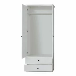 Armoire BrandsonBaxter : Moderne Et Facile D'entretien -EMOB-MEUBLES Ventes Brandson Baxter GD 1860 117 01 frontal geoeffnet Freisteller fe2f