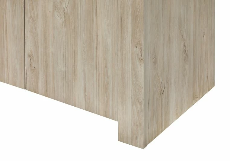 Garde-robe Angie 118cm, 2 Portes - Décor En Chêne 2 Garde-robe Angie 118cm, 2 Portes - Décor En Chêne – Image 2