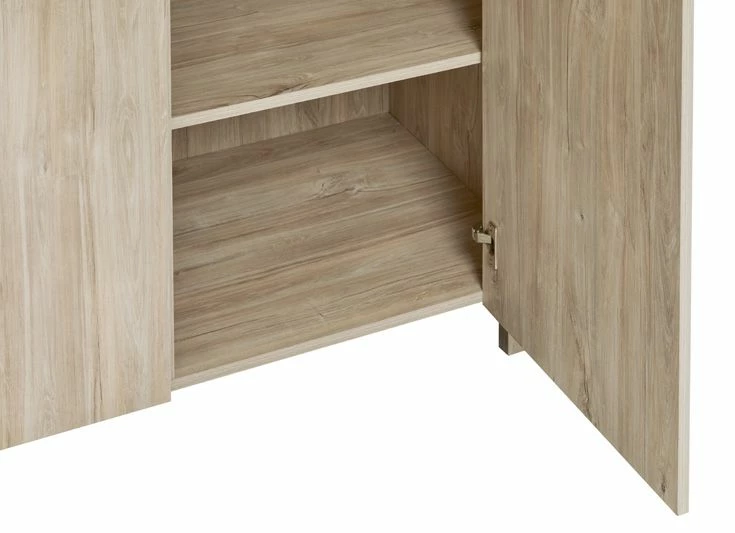 Garde-robe Angie 118cm, 2 Portes - Décor En Chêne 7 Garde-robe Angie 118cm, 2 Portes - Décor En Chêne – Image 7