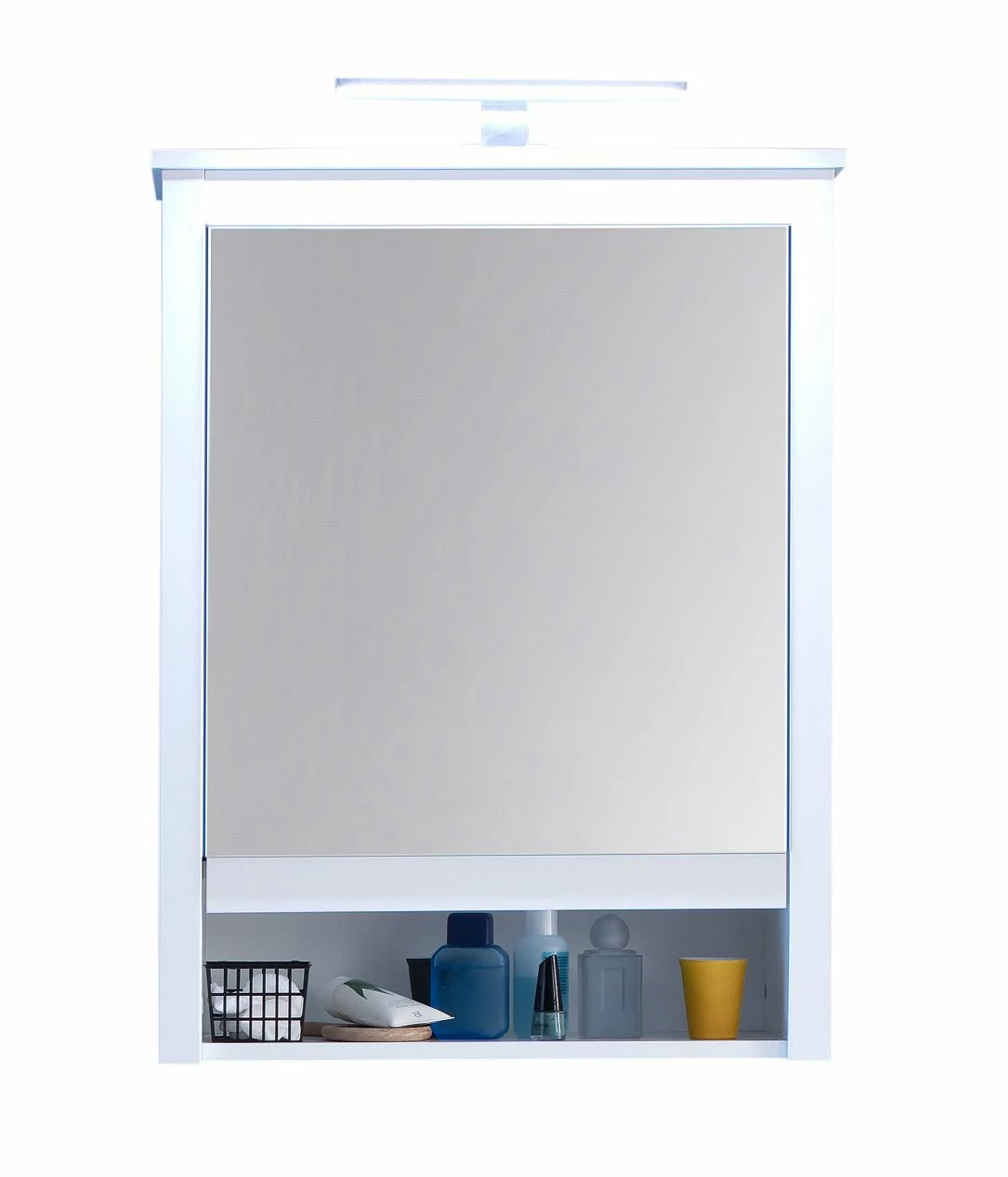 Armoire De Toilette Blanche élégante Avec Espace De Rangement Supplémentaire 1 Armoire De Toilette Blanche élégante Avec Espace De Rangement Supplémentaire