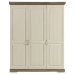 Armoire Isaura 175cm, 3 Portes - Blanc/gris -EMOB-MEUBLES Ventes Ontwerp zonder titel 9 e2ed