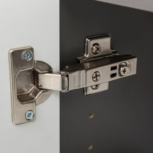 Armoire Toilette Karan 100cm 3 Portes Avec éclairage - Anthracite 5 Armoire Toilette Karan 100cm 3 Portes Avec éclairage - Anthracite – Image 5