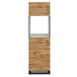 Armoire De Cuisine Pour Réfrigérateur Et Four Sorrella 2 Portes - Chêne/graphite -EMOB-MEUBLES Ventes Ontwerp zonder titel 2022 07 01T084940.257 5cfd