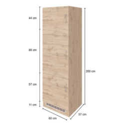 Armoire De Cuisine Pour Réfrigérateur Sorrella 60cm 3 Portes - Blanc/chêne 10 Armoire De Cuisine Pour Réfrigérateur Sorrella 60cm 3 Portes - Blanc/chêne -EMOB-MEUBLES Ventes Ontwerp zonder titel 2022 07 01T100429.961 20fd