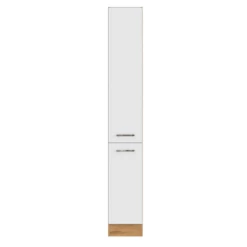 Armoire Apothicaire Sorrella 30cm 2 Tiroirs - Blanc/chêne -EMOB-MEUBLES Ventes Ontwerp zonder titel 2022 07 04T112334.490 0047
