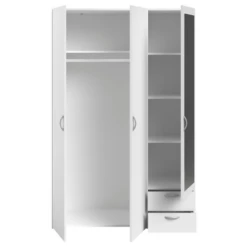 Armoire De Rangement Salvador Miroir, 3 Portes & 2 Tiroirs - Blanc 16 Armoire De Rangement Salvador Miroir, 3 Portes & 2 Tiroirs - Blanc -EMOB-MEUBLES Ventes Ontwerp zonder titel 2022 10 27T102236.282 b3a3