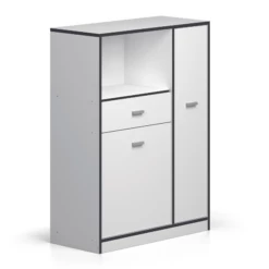 Armoire Pour Micro-ondes Inga-blanc/gris -EMOB-MEUBLES Ventes Ontwerp zonder titel 2022 12 22T143658.880 569f