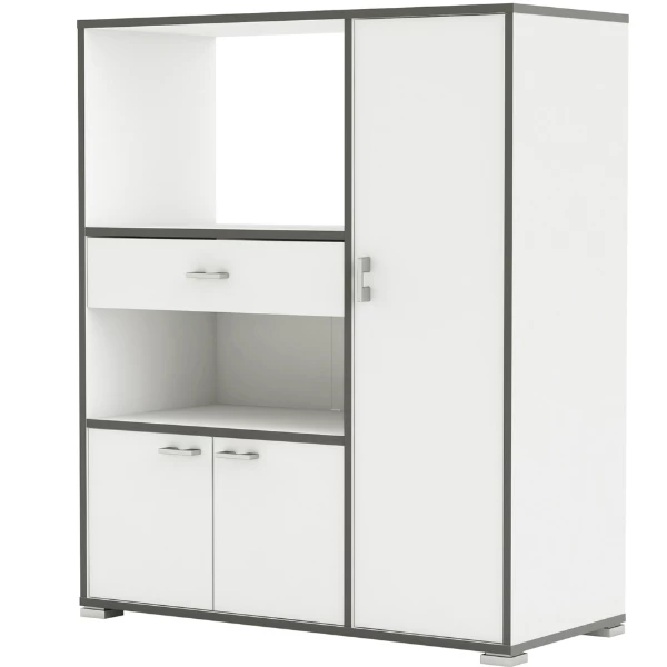 Armoire à Micro-ondes Zira-blanc Mat 5 Armoire à Micro-ondes Zira-blanc Mat – Image 5