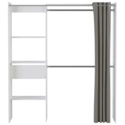 Armoire Extensible Boutique 114/168 Cm-blanc Mat -EMOB-MEUBLES Ventes Ontwerp zonder titel 2023 04 04T083240.375 a412