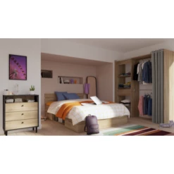 Armoire Extensible Boutique 114/168 Cm-chêne Kronberg -EMOB-MEUBLES Ventes Ontwerp zonder titel 2023 04 04T110356.623 91be