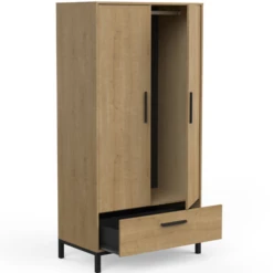 Armoire Craig-chêne Hamilton/noir Mat 10 Armoire Craig-chêne Hamilton/noir Mat -EMOB-MEUBLES Ventes Ontwerp zonder titel 2023 04 12T081710.707 12f2