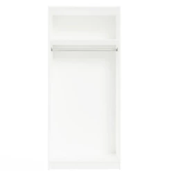 Armoire Rhea, 2 Portes Tournantes, 1 étagère Et 1 Tringle-blanc -EMOB-MEUBLES Ventes Ontwerp zonder titel 2023 04 19T132329.159 1 252a