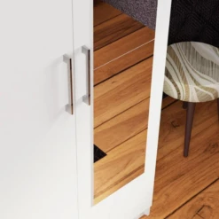 Armoire Rhea, 2 Portes Tournantes, 1 étagère Et 1 Tringle-blanc -EMOB-MEUBLES Ventes Ontwerp zonder titel 2023 04 19T132619.439 5285