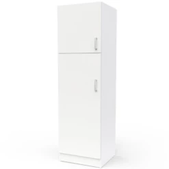 Armoire à Provisions Sofie 204 Cm De Haut 2 Portes Tournantes Et 4 étagères-blanc Mat -EMOB-MEUBLES Ventes Ontwerp zonder titel 2023 05 11T090654.967 9d03