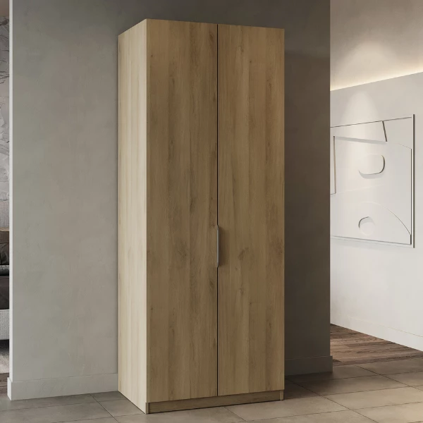Penderie Spectre 80cm - Chêne 1 Penderie Spectre 80cm - Chêne