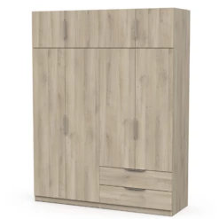 Armoire Spectre 157cm 8 Portes & 2 Tiroirs - Décor Chêne 9 Armoire Spectre 157cm 8 Portes & 2 Tiroirs - Décor Chêne -EMOB-MEUBLES Ventes Ontwerp zonder titel 2023 06 09T115642.212 1859