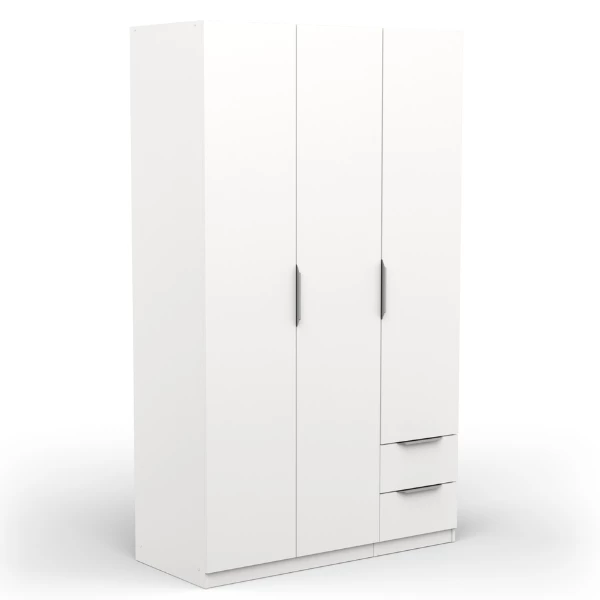 Armoire Spectre 120cm - Blanc Mat 6 Armoire Spectre 120cm - Blanc Mat – Image 6