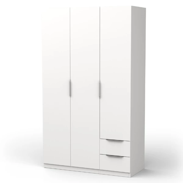 Armoire Spectre 120cm - Blanc Mat 4 Armoire Spectre 120cm - Blanc Mat – Image 4