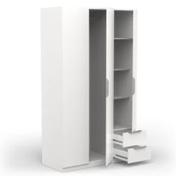 Armoire Spectre 120cm - Blanc Mat 8 Armoire Spectre 120cm - Blanc Mat -EMOB-MEUBLES Ventes Ontwerp zonder titel 2023 06 09T143001.767 448a