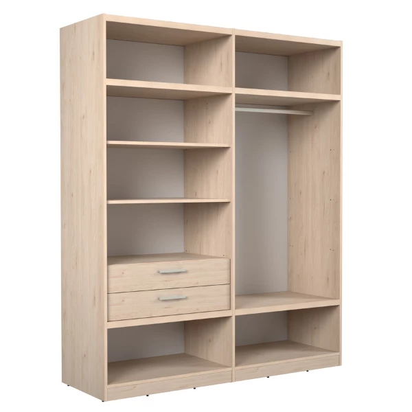 Deux Tablettes Pour Dressing Playa 90cm - Chêne 4 Deux Tablettes Pour Dressing Playa 90cm - Chêne – Image 4