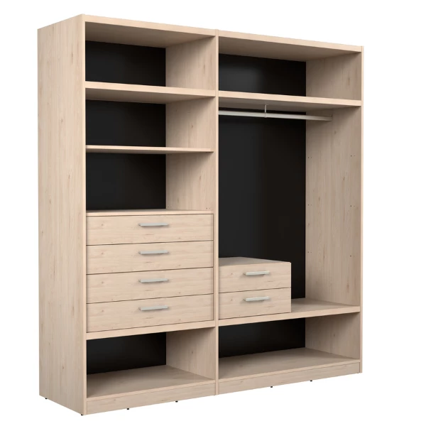 Deux Tablettes Pour Dressing Playa 90cm - Chêne 5 Deux Tablettes Pour Dressing Playa 90cm - Chêne – Image 5