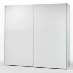 Armoire à Vêtements Salamanca 215cm Avec 2 Portes - Blanc