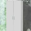 Armoire à Vêtements Darcis 80cm à 2 Portes - Blanc